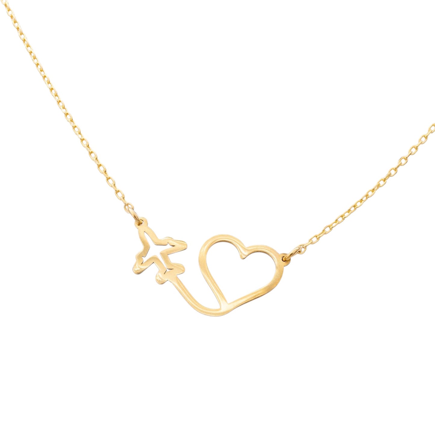Ogrlica Cloud trail Calm Gold
