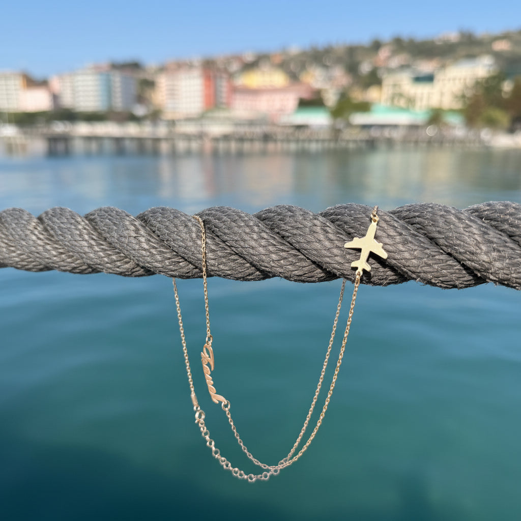 Ogrlica Travel dream Gold